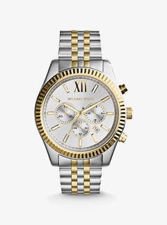 Michael Kors Oversized Lexington Two-Tone Watch
