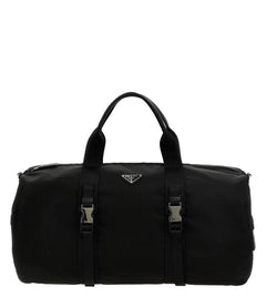Black Logo Duffle Bag