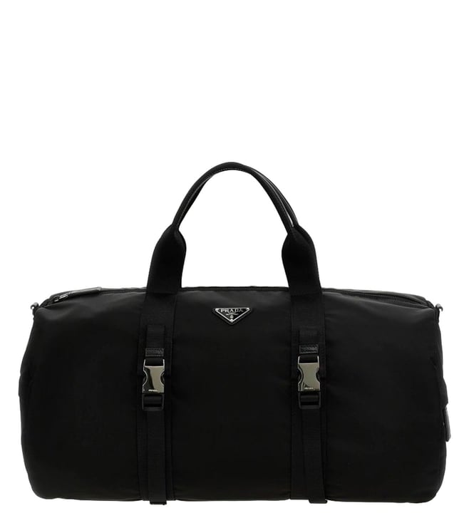 Black Logo Duffle Bag