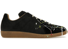 Maison Margiela Paint Replica German Army Trainer Gat Black