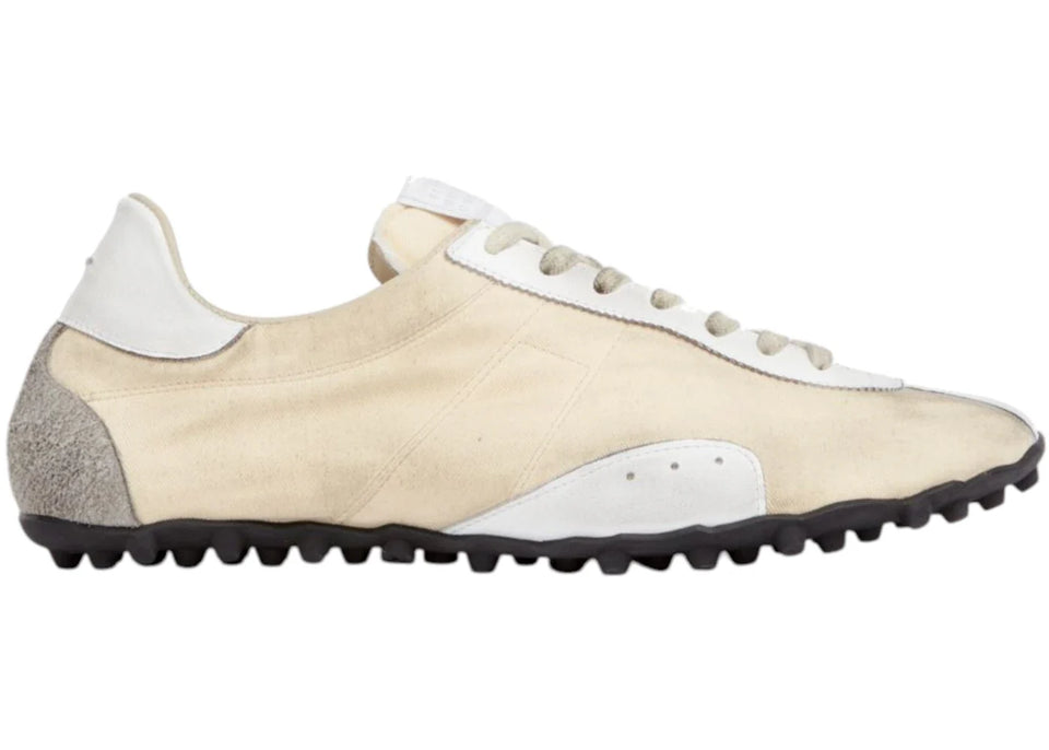 Maison Margiela Sprinters Low Yellow Pale White Antique White Womens