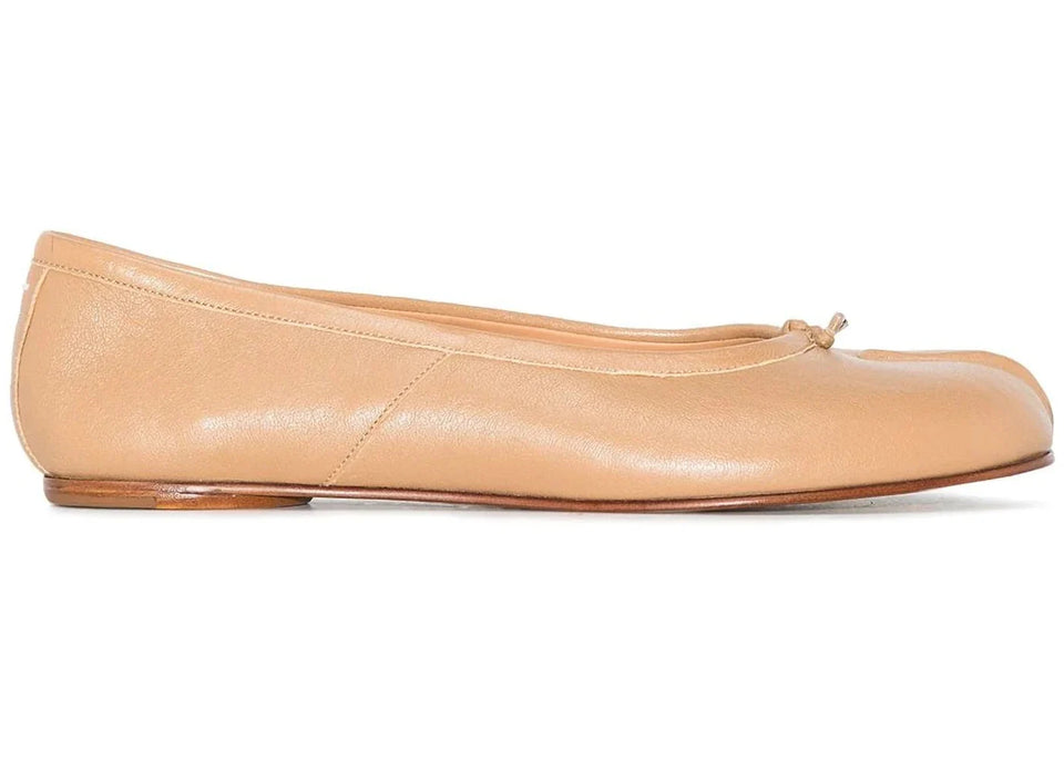 Maison Margiela Tabi Ballerina Flats Nude Womens