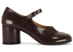 Maison Margiela Tabi Mary Jane Heel Moka Womens