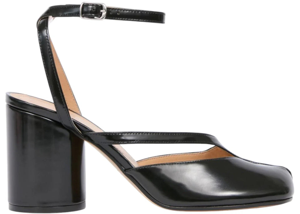 Maison Margiela Tabi Pump Sandals Black Womens