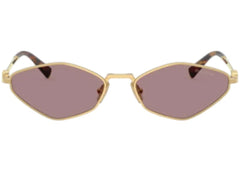 Miu Miu Logo Sunglasses Imauve 0Mu 56Zs 5Ak20I