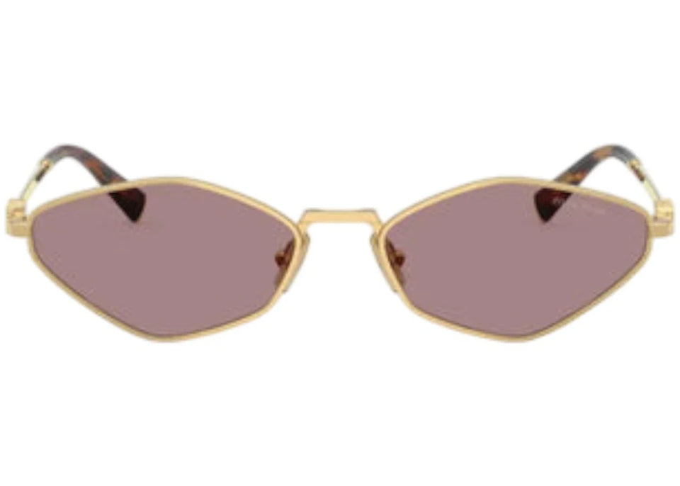 Miu Miu Logo Sunglasses Imauve 0Mu 56Zs 5Ak20I