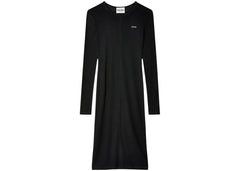 Miu Miu Silk Jersey Dress Nero