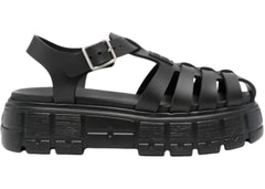 Miu Miu Soft Cage Sandal Nero (Women's)