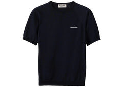 Miu Miu Wool Crewneck Sweater Bleu