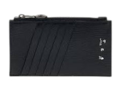 OFF-WHITE Binder Zipped Card Case Black