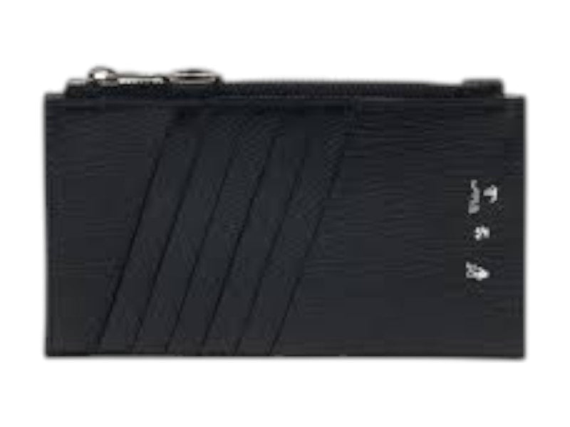 OFF-WHITE Binder Zipped Card Case Black