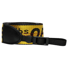 OFF-WHITE Industrial Camera Strap (SS19) Yellow/Black