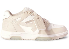 Off-White Out Of Office Ooo Low Tops Beige Womens