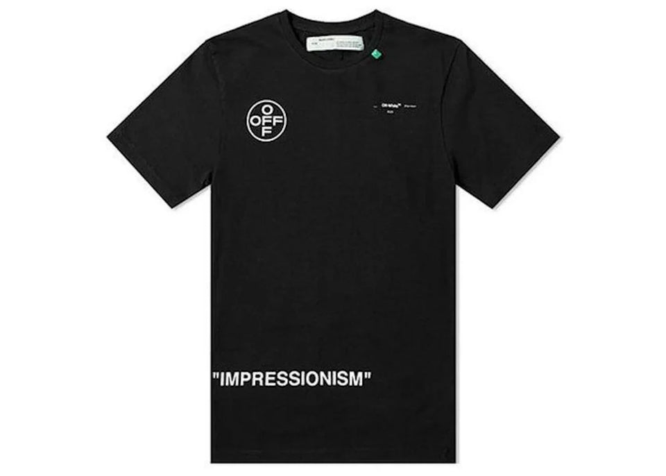 Off-White Stencil S/S Over T-Shirt Black