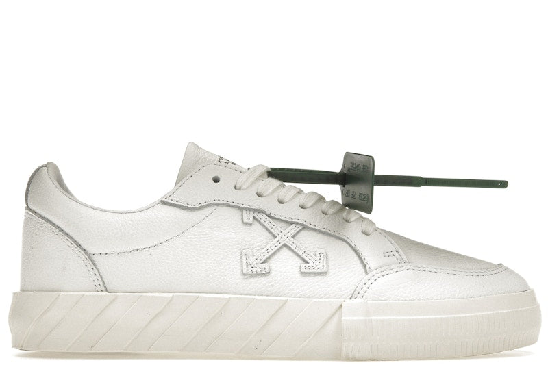 OFF-WHITE Vulc Low Leather White White SS22
