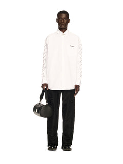 Off White Diag Outl Popl Over Shirt