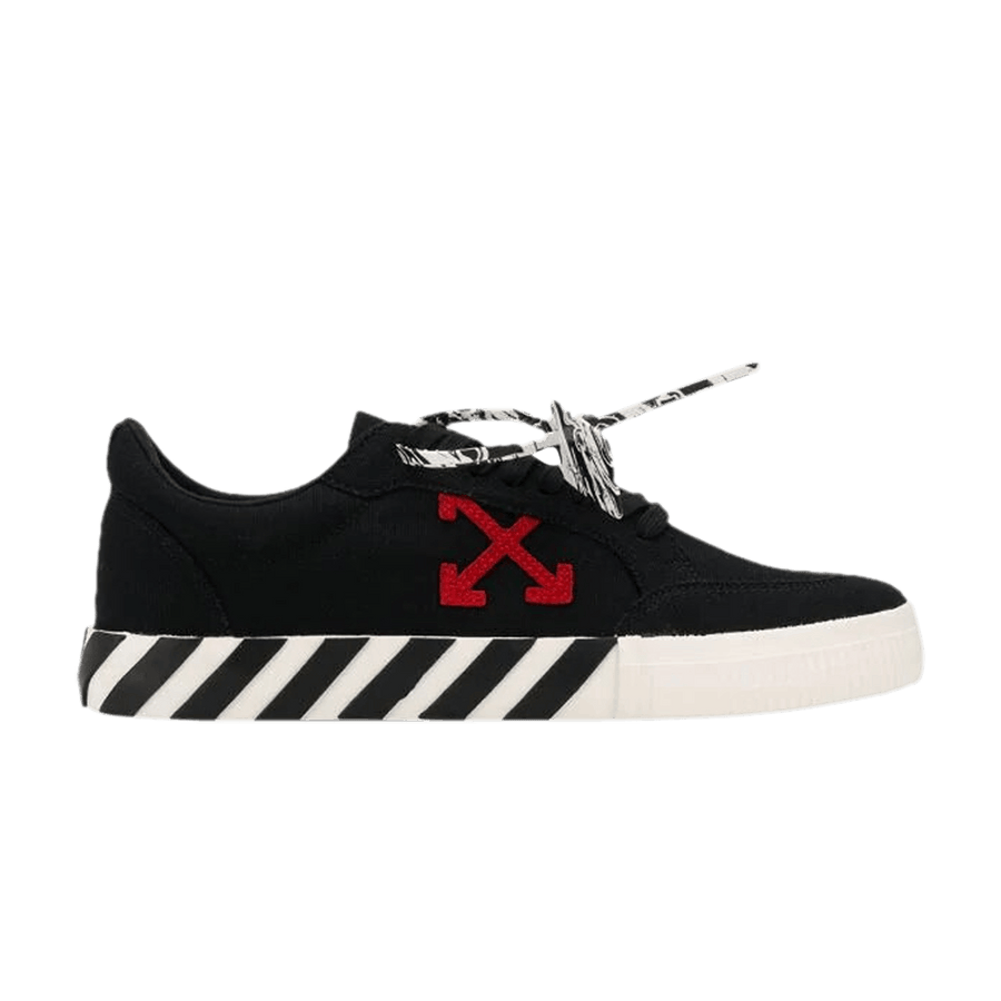 Off-White Vulc Low Black Red