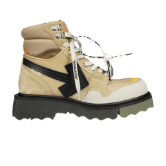 Off-White Hiking Sneaker Boot Beige