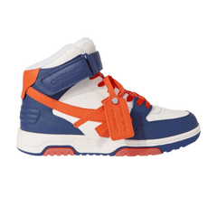 Off-White Out Of Office Mid Navy Blue Bright Orange