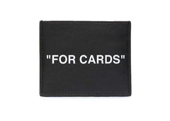 Off-White FOR CARDS Card Holder Black