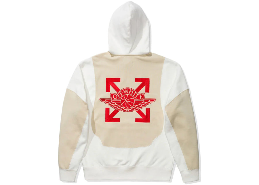 Off-White x Jordan Hoodie (Ss21) (Asia Sizing) White