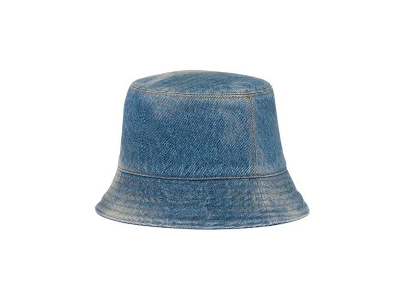 Prada Denim Bucket Hat Light Blue