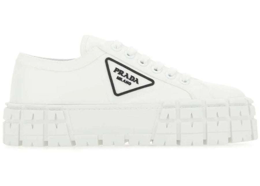 Prada Double Wheel Sneakers White Black (Women's)