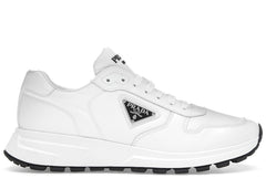 Prada PRAX 01 Sneakers Re-Nylon Brushed Leather White Black