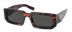Prada Rectangle Sunglasses Red/Purple (PR06YS-06V5S0-53)