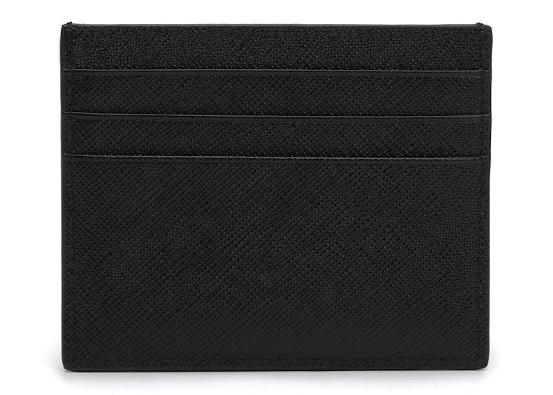 Prada Saffiano Cardholder Black