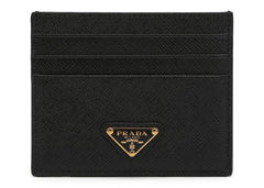 Prada Saffiano Cardholder Black