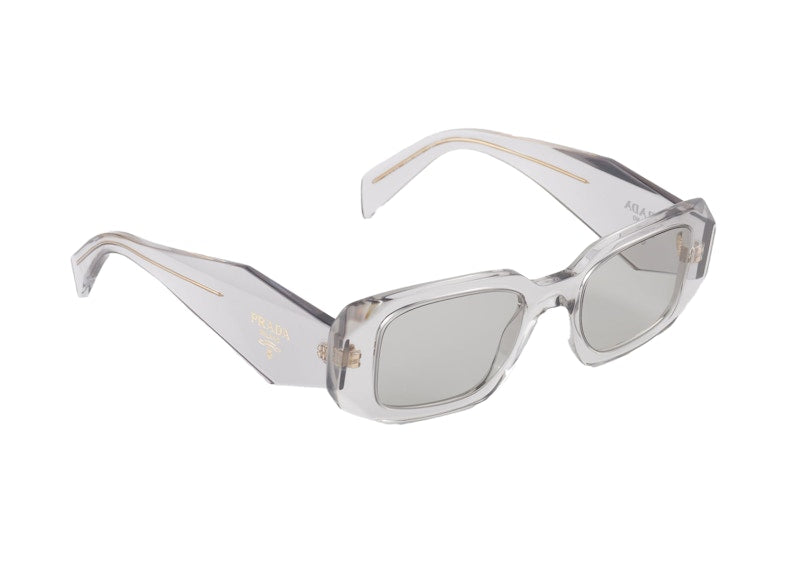 Prada Symbole Sunglasses Clear/Light Grey (SPR17W E12R FE30B C 049)