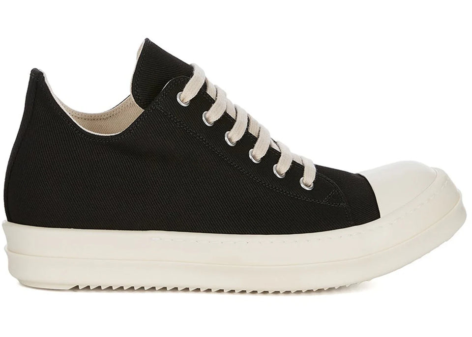 Rick Owens Drkshdw Low Sneaks Black Milk Womens