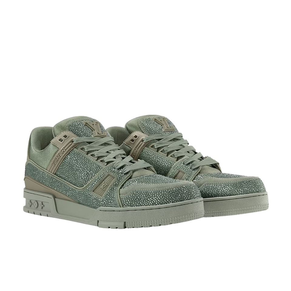 Louis Vuitton Trainer Sneaker Khaki Green