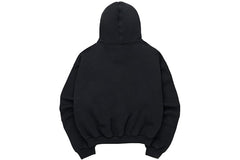 SKYLRK Cotton Hoodie Cave Black
