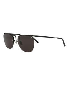 Saint Laurent Aviator Sunglasses Black/Black/Black (SL600-30014318-001)