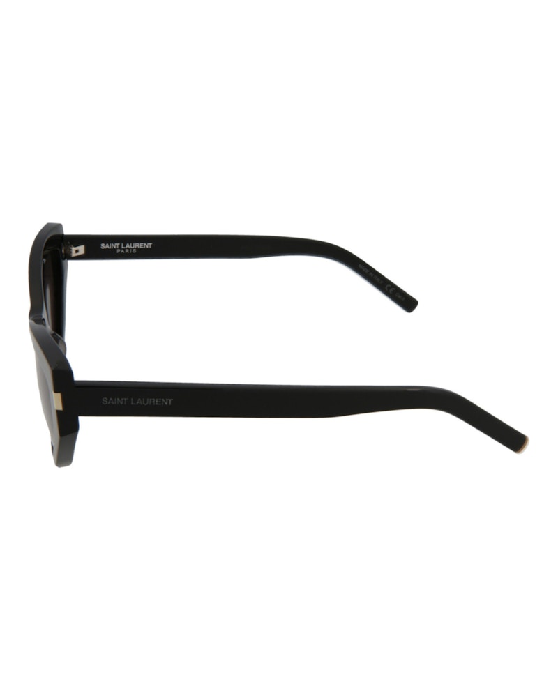 Saint Laurent Cat Eye Sunglasses Black/Black/Grey (SL215GRACE-30002633-001)