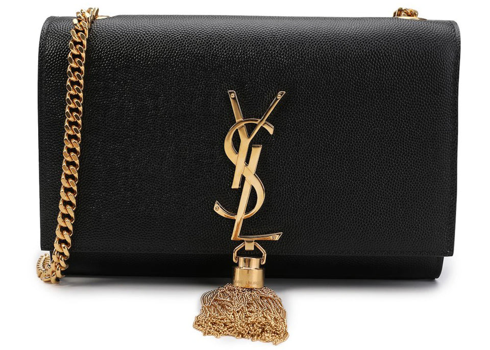 Saint Laurent Kate Shoulder Bag Black