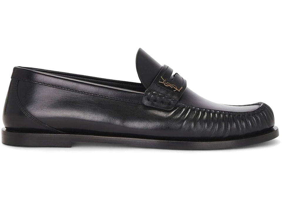 Saint Laurent Laurent Loafers Smooth Leather Black (Women'S)