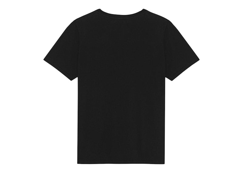 Saint Laurent Logo Rive Gauche T-Shirt Black/White
