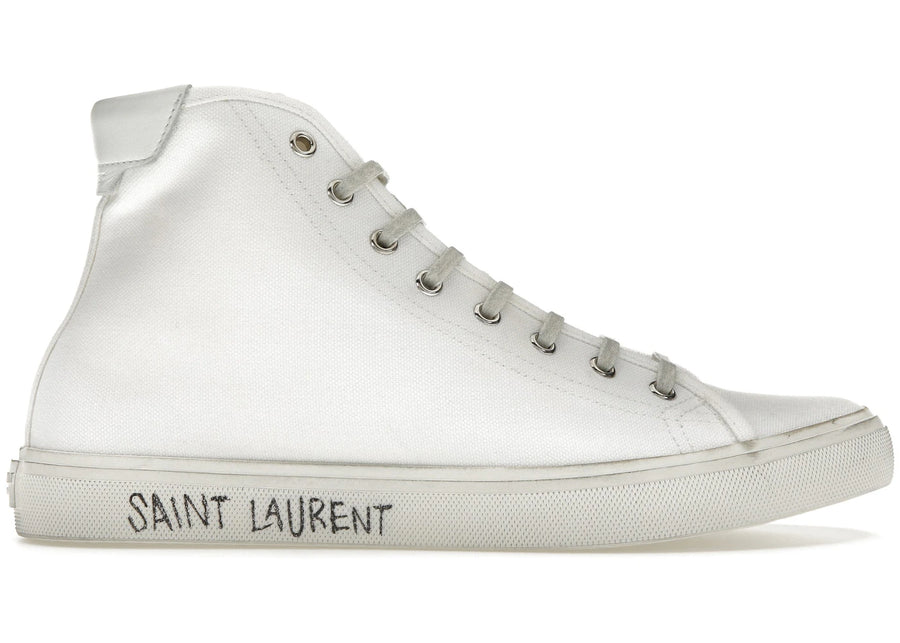 Saint Laurent Malibu Mid Optic White