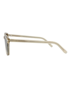 Saint Laurent Round-Frame Acetate Sunglasses Yellow Yellow Brown (SL401-30009335-008)