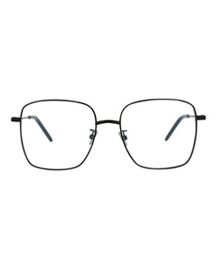 Saint Laurent Square Rectangle Sunglasses Black/Black/Transparent (SL314SUN-30013170-001)