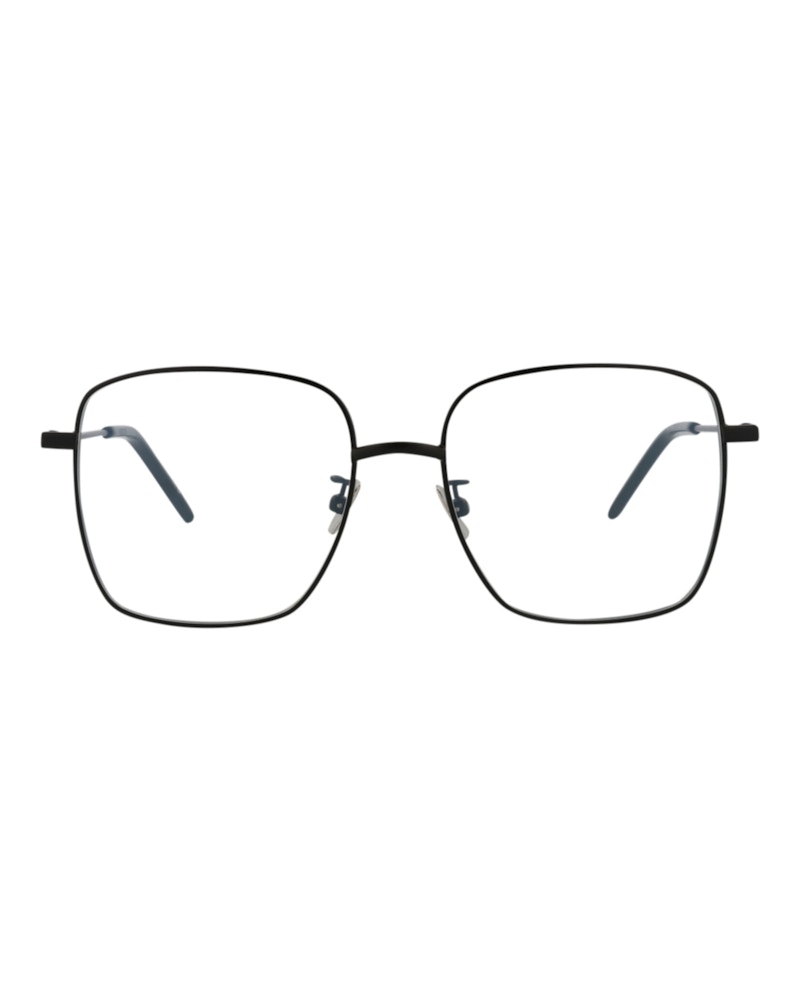 Saint Laurent Square Rectangle Sunglasses Black/Black/Transparent (SL314SUN-30013170-001)