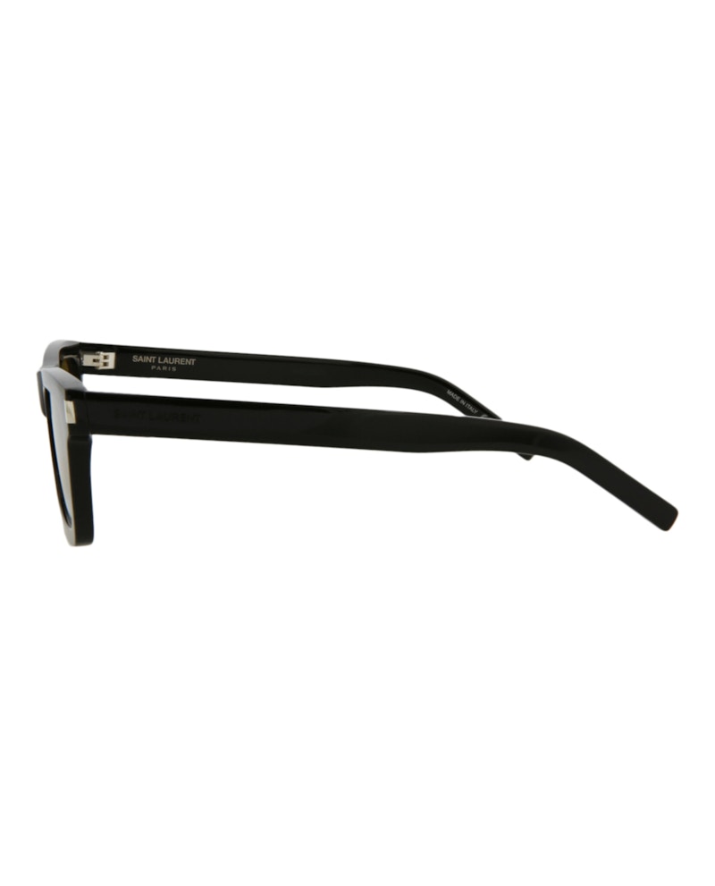 Saint Laurent Square Sunglasses Black/Black/Yellow (SL461BETTY-30011401-008)