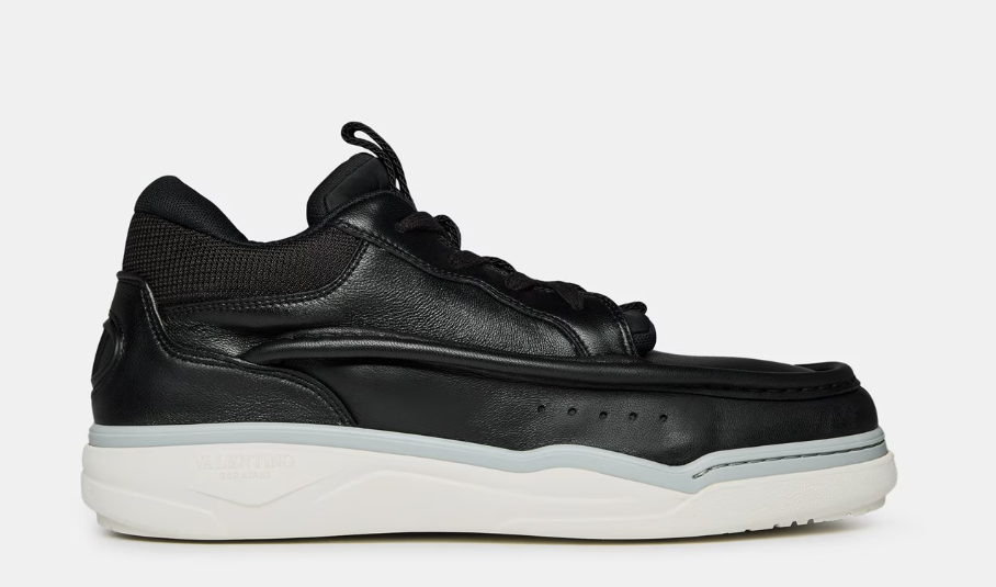 VALENTINO GARAVANI Leather Sneakers 'Nero'