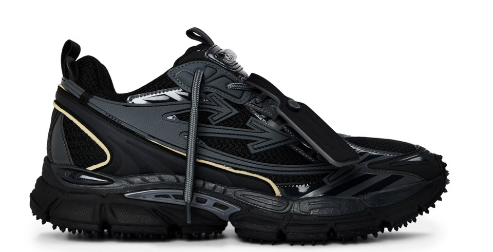 OFF WHITE Men's Be Right Sneakers  Black/Black
