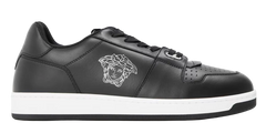Versace Men's Medusa Sneak Low-Top Trainers Black