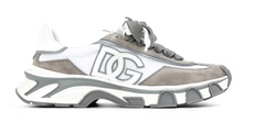 Dolce and Gabbana DG Frami Mesh Runner Sn61 White/Grey