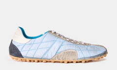 MAISON MARGIELA Men's Low Trainers 'Blue Shades'